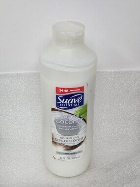 Suave Essentials Tropical Coconut Nourishing Conditioner 30 Fl Oz Family Size